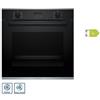 Bosch PRONTA CONSEGNA - Bosch Forno pirolitico da incasso HBA274BB3F finitura vetro nero da 60 cm - Serie 4
