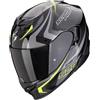 SCORPION - Casco SCORPION - Casco Exo-520 Evo Air Terra Nero / Silver / Neon Giallo