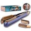 Cecotec Piastra per Capelli e Asciugacapelli RitualCare Air Lisse 2in1 Blue. 1000W, Asciuga/Liscia, Motore Digitale, 106000 giri/min, Plasma, Ceramica, Cheratina, Fessura Alta Pressione, Aria Fredda
