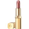 L'Oréal Paris Color Riche Rossetto con finish setoso e opaco, 12 ore di idratazione, 75% di ingredienti nutrienti, colore nude 550 Nu Unapologetic, 4 g
