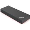 Lenovo 40AN0135EU replicatore di porte e docking station per laptop Cablato Thunderbolt 3 Nero, Rosso [40AN0135EU]