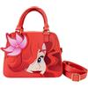 Loungefly The Little Mermaid 35th Anniversary Ariel Cosplay, Borsa Donna, Nero
