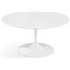 Knoll Saarinen Tavolino Tulip Ø 91 Laminato Bianco