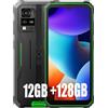 Blackview Smartphone Rugged(2025) 12GB+128GB/2TB TF, 6,56" Hd+,16Mp+8Mp/Fingerpr