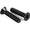 Dayalo 25 viti a testa svasata M6 x 40, in acciaio inox A2 V2A, M6, viti per metallo, viti per dispositivi, ossido nero