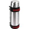 Syrisora Bottiglia d'acqua termica 2L in acciaio inox con 2 coperchi tipo di pressione a prova di perdite Borraccia portatile a prova di perdite per escursionismo tazza isolata sottovuoto bottiglia d'acqua
