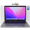 APPLE MACBOOK PRO 13" 2016 INTEL CORE i5 2,9 Ghz SSD 256 GB 8 GB RAM MONTEREY