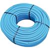 TUBIFOR Tubo corrugato isolante azzurro Ø20 mm con tirafilo rotolo da 100 metri PVC autoestinguente Tubifor 100-TF01020AT100 [18181000]