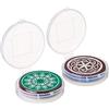 Yuktha Eternal Carrom - Attaccante da torneo con eccellente rimbalzo (confezione da 2)