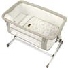 Jane Culla Letto Co-sleeping BABYSIDE III New U65 Iris 6805 T65 con Piumone e set di lenzuola di Jane