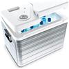 Mobicool MQ40A Frigorifero Portatile Elettrico, 39 L, Alluminio, Mini Frigo per Auto, Camion, Barca o Camper, 12 V o 230 V