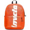 Invicta CARLSON, Zaino con Logo per Bambini e Ragazzi, Tasca porta pc - Scuola & Tempo Libero, Arancione(Red Clay), Taglia Unica