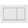 GEBERIT PLACCA DI COMANDO GEBERIT OMEGA 20 SQUARE BIANCO E CROMATO LUCIDO 115.080.KJ.1