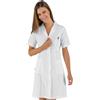Isacco Camice Donna Valencia SLIM Bianco - Isacco