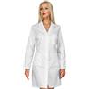 Isacco Camice Donna Singapore Bianco Senza elastico ai polsi - Isacco