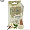 Karma Scents 20 MAXI INCENSI CONICI AL FLOREALE PROFUMO DI VANIGLIA + DIFFUSORE IN CERAMICA by KARMA SCENTS | IDEA REGALO