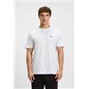 BOSS per uomo. 50529941 Maglietta bianca Taddy [3283643], Bianco, Casual, Cotone, Manica corta