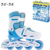 Mandelli Pattini in line easy roller 35 38 regolabili azzurro