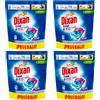 Dixan trio caps 4+1 total, detergent stain remover in capsules for washing machine 12 washes (pack 4x12 = 48 washes), white and colored clothes, cleaning, luminosity, freshness and sustainability in a -