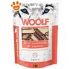 Woolf Dog Snack Morbido Sandwich di Salmone - Confezione Da 100 Gr
