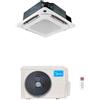 Midea Condizionatore Climatizzatore Midea Cassetta 4 Vie Slim 90x90 R-32 24000 BTU MCD2-24HRFNX(GA) Wi-Fi Optional