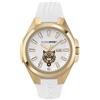 Philipp Plein Plein Sport TIGERMASTER Orologio analogico al quarzo da uomo, IP, oro/bianco, Ps7ba0224, cinghia