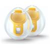 Medela Coppe Raccoglilatte Hands-Free, Compatibili con Tiralatte Elettrici Freestyle Flex e Swing Maxi, 1 Set con 2 Coppe, Bianco