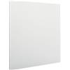 Nobo Lavagna Bianca Magnetica Modulare Senza Cornice, 450 x 450 mm, Bianco (1915655)
