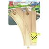 Hape Binari meccanici per ferrovia a Y, 2 pezzi in legno