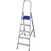 Facal Scala domestica in alluminio 5 gradini 166 cm blu Facal K100