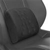 Quirlig Cuscino Lombare Auto, Supporto Lombare Auto in Memory Foam, Cuscino Lombare Ergonomico, Cuscino Lavabile per Auto, Ufficio, Viaggio, Nero