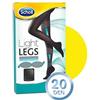 Scholl Light Legs Collant a Compressione Graduata 20 Den - Taglia: XL - Colore: Nero