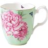 Miranda Kerr by Royal Albert-Tazza Friendship, in Porcellana, 0,4 Litri, Colore: Verde