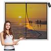 AMZSUN Zanzariera Magnetica Porta Finestra 110x130cm Zanzariere Chiudi Chiusura Automatica Magnetico per Porte di Soggiorno Camera da Letto Casa Nero