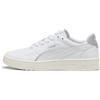 PUMA Sneakers Court Lally Day Night da donna, Scarpe, Bianco/Silver, 35.5