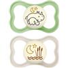 Mam Succhietti Air Night 6+ Bio-circolare Conf.doppia - Neutro - Silicone - MAM