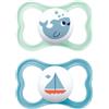 Mam Succhietti Air 16+m Bio-circolare conf. doppia - Boy - Silicone- MAM