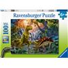 Ravensburger L'oasi dei Dinosauri Puzzle 100 pezzi XXL Ravensburger