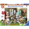 Ravensburger 44 Gatti Giant Puzzle 24 pz Ravensburger