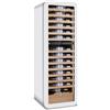 KLIMAITALIA Vetrina refrigerata per vino - Doppia temperatura: +2 °C +12 °C / +12°C +20°C - Cm 54 x 55 x 160 h BIANCO