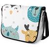 Bonateks Frschlbg100717, La Borsa della Scuola Unisex-Bambini e Ragazzi, Multicolore