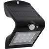 Lampada solare con sensore movimento colore nero nero