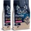 MONGE BWILD LOW GRAIN ALL BREEDS ADULT OCA 12 KG x2