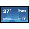 iiyama ProLite TF2738MSC-B2 Monitor PC 68,6 cm (27") 1920 x 1080 Pixel Full HD LED Touch screen Multi utente Nero [TF2738MSC-B2]