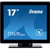iiyama ProLite T1721MSC-B2 Monitor PC 43,2 cm (17") 1280 x 1024 Pixel SXGA LED Touch screen Da tavolo Nero [T1721MSC-B2]