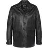 Schott NYC Lcvint Giacca in Pelle, Nero, S Uomo