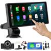 VEVOR Autoradio Wireless 254 mm, Radio Portatile con Touch Screen, Radio HD con Apple CarPlay e Android Auto, Schermo CarPlay con Telecamere, Controllo Vocale, Bluetooth, Navigazione GPS