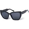 RADLEY RDS 6501 - Occhiali da sole da donna, 104, colore: Nero/Fumo, Nero , 57 mm