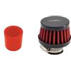 Simoni Racing ARTC Kit Pop-off con Mini Filtro Nero 25 mm e Cup Stopper Rosso, per Abarth 500 595 Grande Punto e Alfa Romeo 1.4 Turbo T-Jet