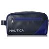 Nautica Men's Top Zip Travel Kit Toiletry Bag Organizer